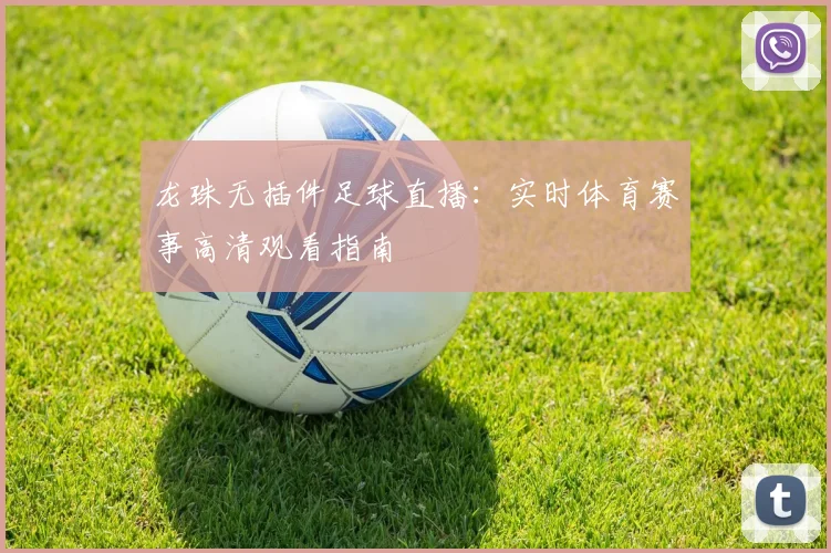 龙珠无插件足球直播：实时体育赛事高清观看指南